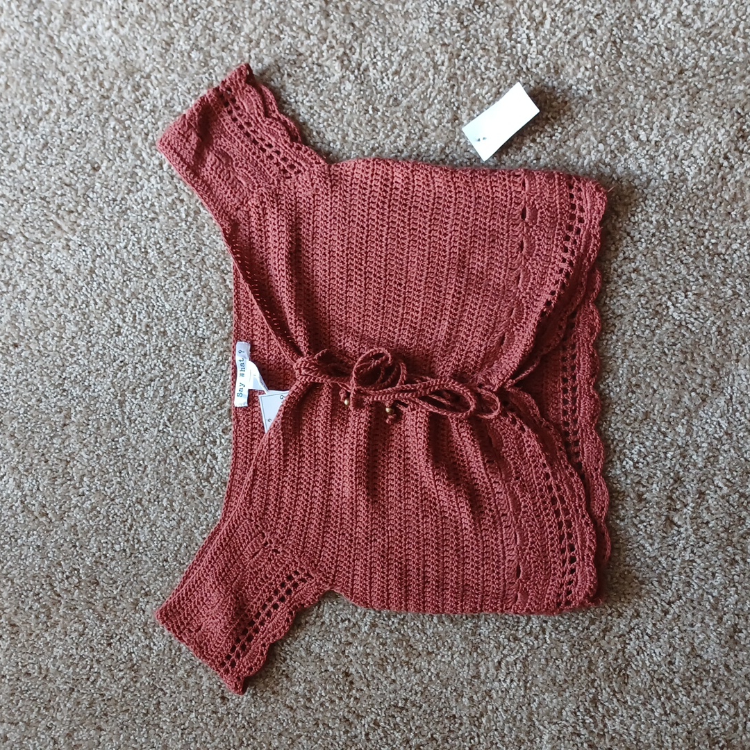 Off The Shoulder-Knitted Crop Top